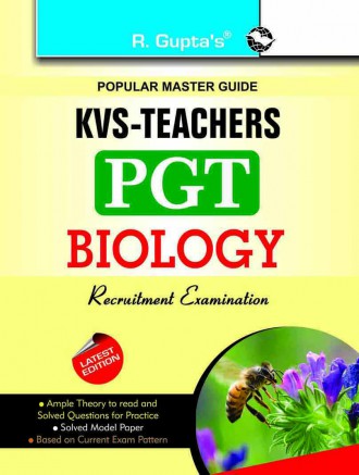 RGupta Ramesh KVS: Biology (PGT) Teachers Recruitment Exam Guide English Medium